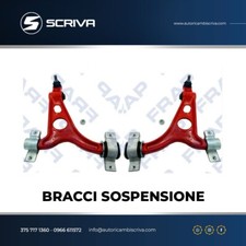 KIT 2 BRACCI RINFORZATI FRAP INFERIORI ALFA ROMEO 147 156