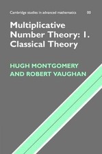 Multiplicative Numbe... 9780521849036 by Montgomery, Hugh L., Vaughan, Robert C.