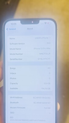 Apple iPhone 13 Pro Max - 128 GB - Alpine Green (Spectrum) for