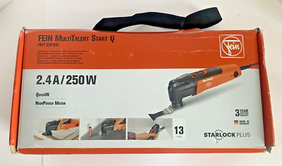 NEW Fein Power Tools  MultiTalent Start Q FMT 250 QSL 2.4A /250W Made in Germany