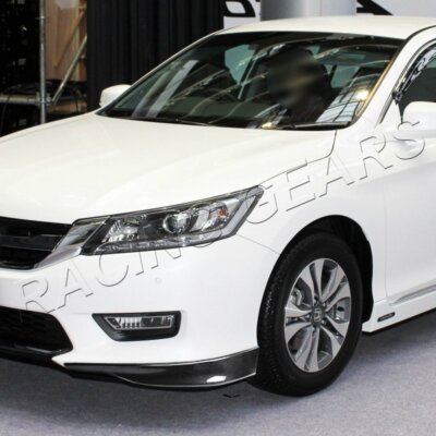 FIT 2013-2015 HONDA ACCORD SEDAN HFP STYLE CARBON LOOK FRONT BUMPER SPOILER LIP