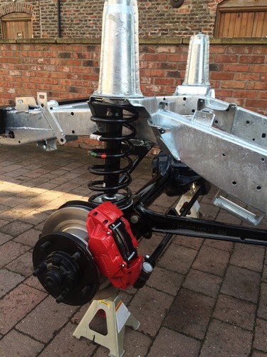 LAND ROVER DEFENDER 90 TDCI BRAND NEW GENUINE GALVANISED ROLLING CHASSIS - Picture 9 of 12