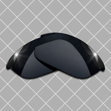 EZSwap Polarized Replacement Lenses for-Oakley Half Jacket 2.0 OO9144 Black