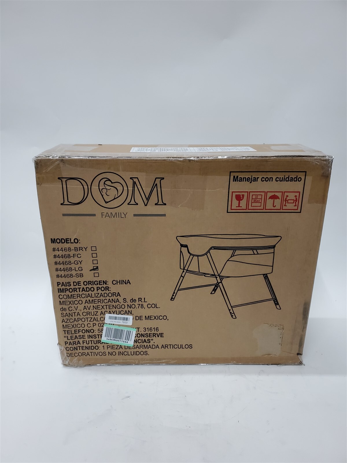 Dream on Me Traveler Portable Cloud Grey 4468lg for sale