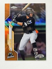 2020 Topps Pro Debut Chrome Orange #PDC-149 Matt Gorski 1/25 Pirates Card