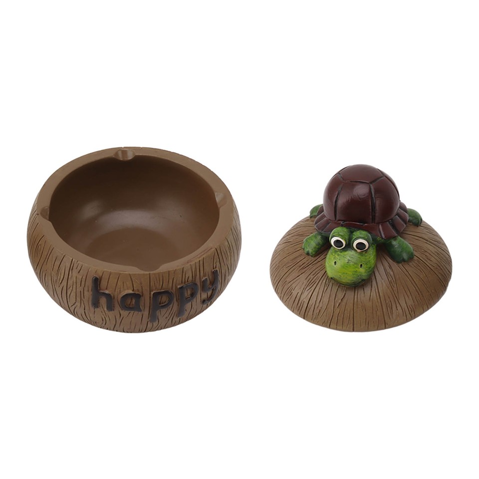 Cute Resin Ashtray Innovative Cartoon Animal Hand Painted Cigarette