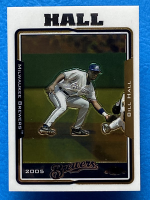 Bill Hall 2005 Topps Chrome #143 Milwaukee Brewers
