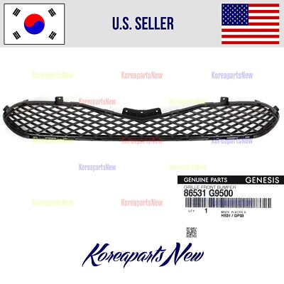 Front Bumper Grille LOWER 86531G9500 ⭐GENUINE⭐ Genesis G70 2022
