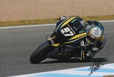 Xavi Vierge Hand Signed Tech 3 Racing 12x8 Photo 2017 Moto2 MotoGP 2.
