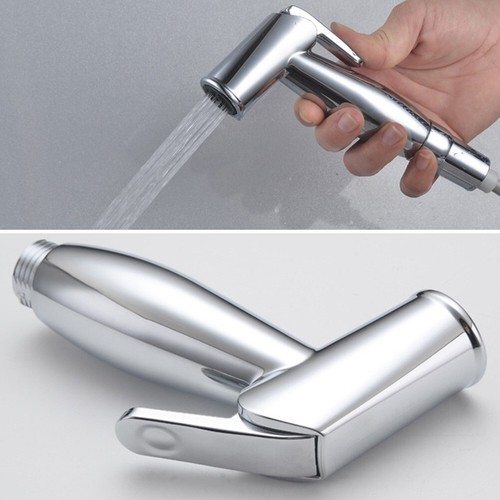 a Hygienic Showering Experience with Chrome Shower Head and Jet Cleaner