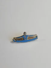 Male Ice Skating Splits Lapel Pin Small Size 