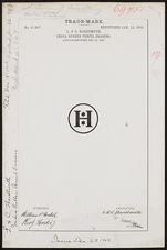 Photo:[ L. & C. Hardtmuth for H brand India Rubber Pencil Erasers]