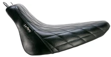 Le Pera - LXE-007DM - Bare Bones Solo Seat, Diamond Stitch