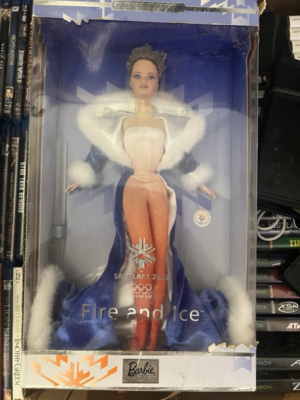 Fire and Ice Barbie 2002 Salt Lake Winter Olympics Collector Edition NRFB #53511