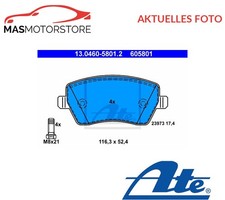 SATZ BREMSBELÄGE BREMSKLÖTZE ATE 130460-58012 A FÜR NISSAN MICRA III