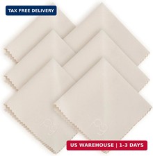 6 Pack Microfiber Cleaning Cloth for Glasses