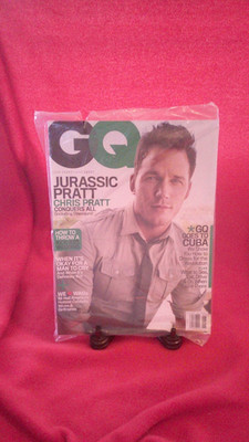 GQ Magazine June 2015 Issue Chris Pratt Cover Sealed, No Mailing Label