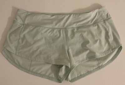 Lululemon Mystic Mint Speed Up Low-Rise Lined Short 2.5'' Athletic Shorts | 10REG