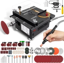 Mini Table Saw,Mini Multi-Functional Portable Crafts Saw Speed Angle Cutting Dep