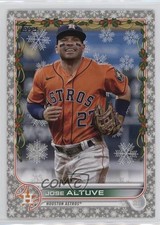 2022 Topps Holiday Mega Box Metallic Jose Altuve #HW34 17yt