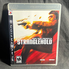Midway Stranglehold - Sony PlayStation 3 PS3 Shooter Game M NTSC 2007 CIB. VG