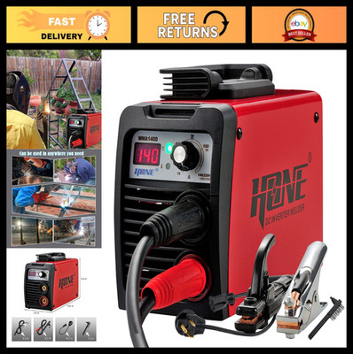 140Amp ARC Stick Welder 110V/220V IGBT Inverter LCD Digital Display, Hot Start,