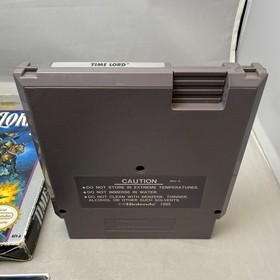 Time Lord (Nintendo NES) CIB COMPLETE! TESTED!