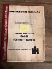 International Diesel Tractor 946, 1046, 1246