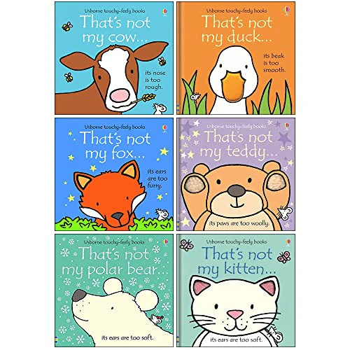 Usborne Thats not my Series Collection 6 Books Set (Cow, Duck, Fox, | Fiona Watt