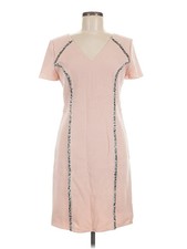 Carolina Herrera Women Brown Casual Dress 8