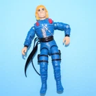 KEN MASTERS 1993 Gi Joe CAPCOM Street Fighter II -BLUE CHAMPIONSHIP EDITION