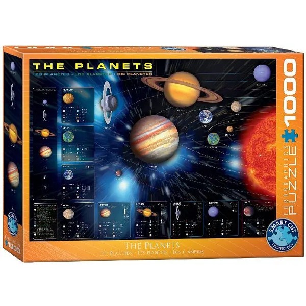 Die Planeten (Puzzle) | Spiel | In Spielebox | 6000-1009 | 2020 | Eurographics-image