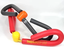 Vintage Suzanne Somers Thighmaster Gold and bx BodyXtra Exerciser - 2 Pc