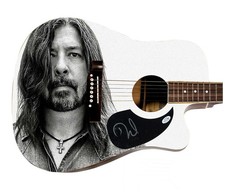 Dave Grohl Signed Autographed Acoustic Graphics Guitar ACOA ACOA