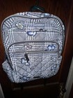 Disney Vera Bradley Mickeys Bedford Plaid XL Campus Backpack — photo 4