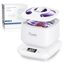 45khz Ultrasonic Retainer Denture Cleaner Machine, Fast Cleaning for Aligners...
