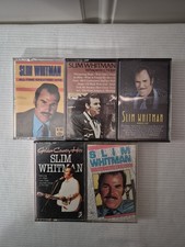 Slim Whitman LOT 5 Cassette Tape Classic Cowboy Country