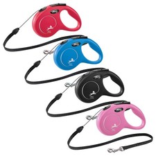 flexi CLASSIC - S - Seil-Leine - 5 Meter - Hundeleine Roll-Leine Flexileine