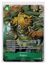 Pedro OP08-030 Alt Art Parallel Two Legends One Piece TCG