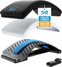 Back Stretcher Spine Decompression Device Lower Back Pain Relief Posture Correct