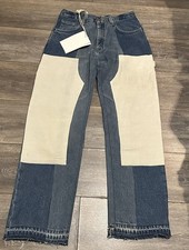 Brand New Kartik Research Kantha Double Knee Pant Upcycled Size 30  