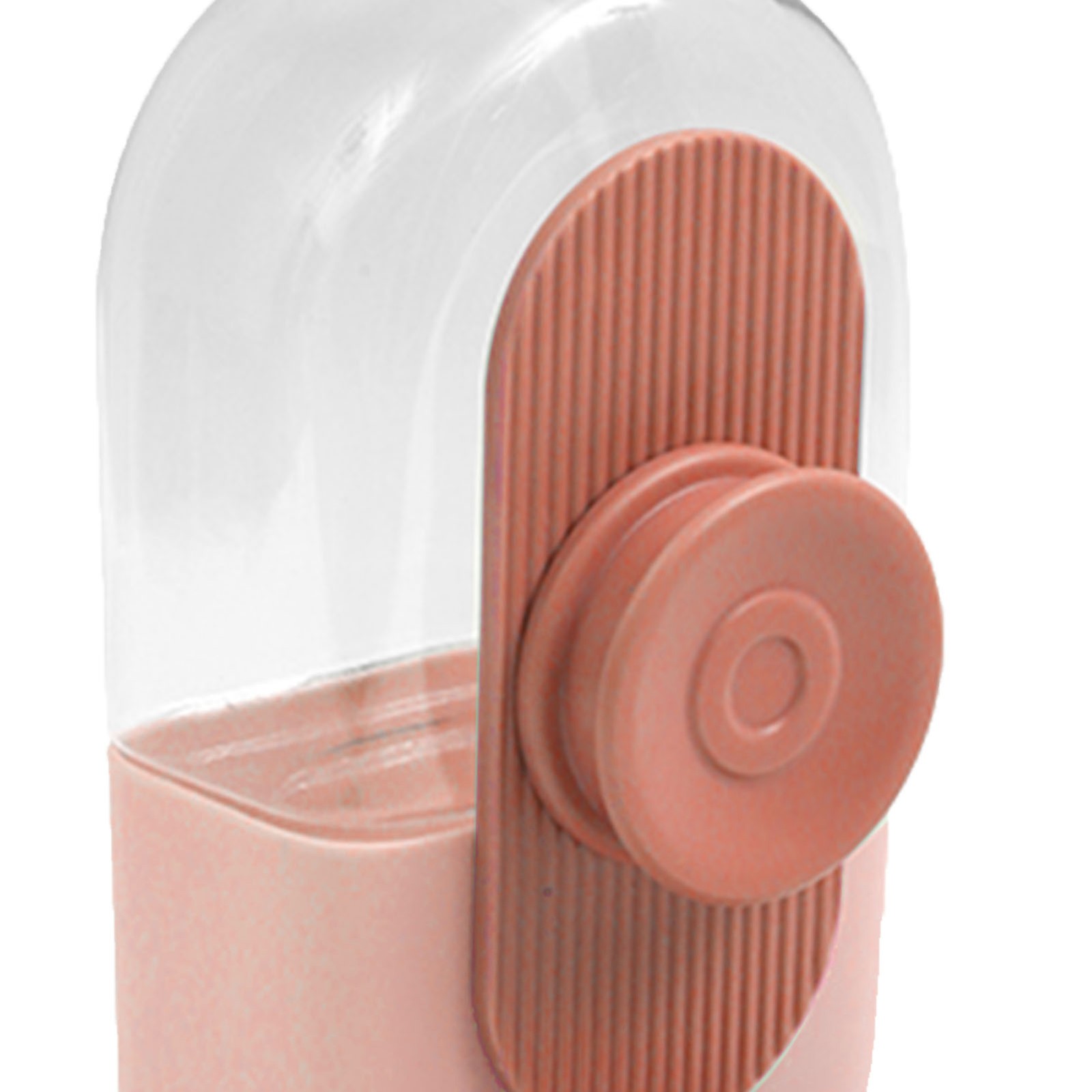 Hanging Pet Food Dispenser Automatic Cat Food Water Feeder Pink Part