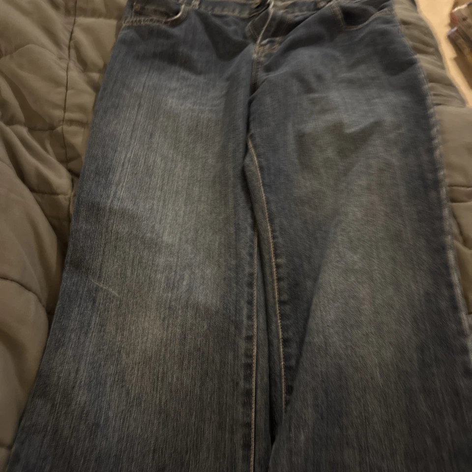 Jean Children's Place Boy Pierna Recta Talla 18 Husky Cintura Ajustable Foto 3 de 4