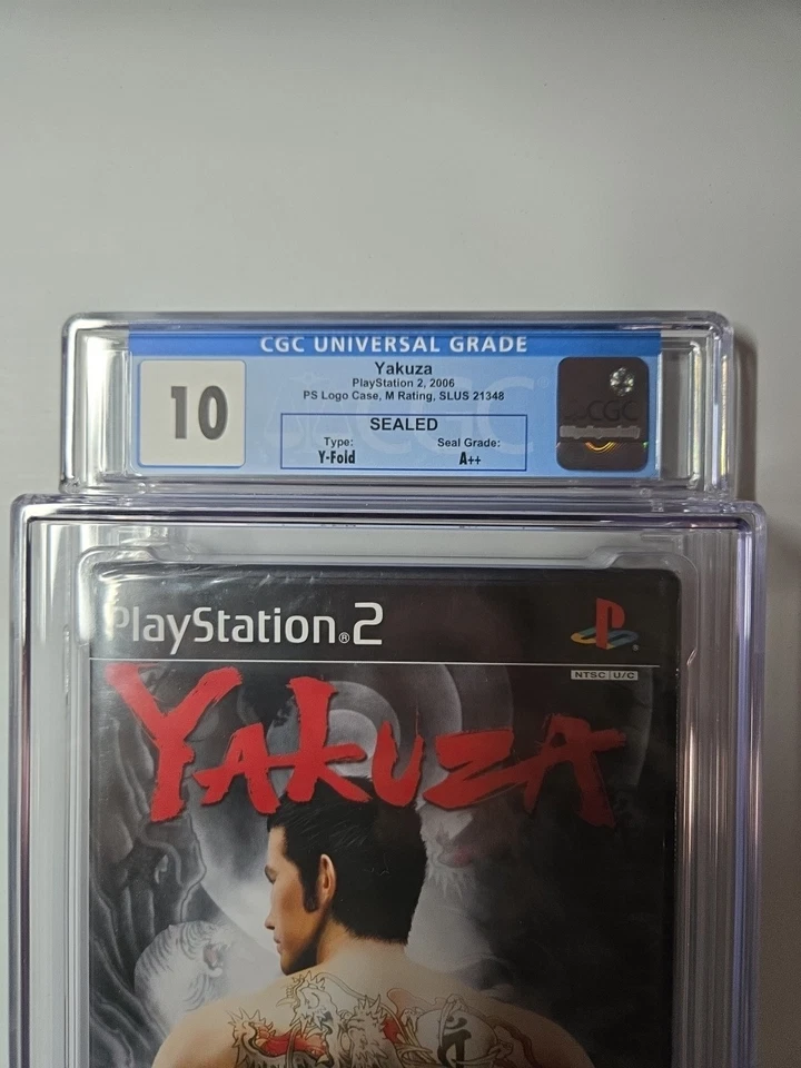 YAKUZA PS2 SEALED CGC GRADED 10 - Image 2 of 4