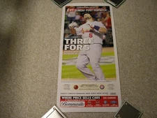 St. Louis Cardinals-St. Louis Post-Dispatch Albert Pujols 2011 WS 3 HR Poster
