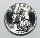 *1942 S WASHINGTON QUARTER* *GEM BU+++*  NR #G4113