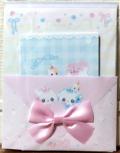 Kamio Magical Berry Kawaii Character Volume Letter 28 Envelope 6 SET Kids JAPAN