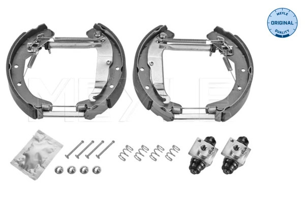 Jeu de mâchoires de frein Meyle 614 533 0012 compatible OE 16 05 920