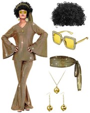 70s Disco Outfit for Women - Retro Costume, Funky Party Wear, Vintage Style