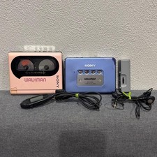 Sony WM-EX808 WM-51 Walkman Cassette Player 2 Set Untested Junk For Parts